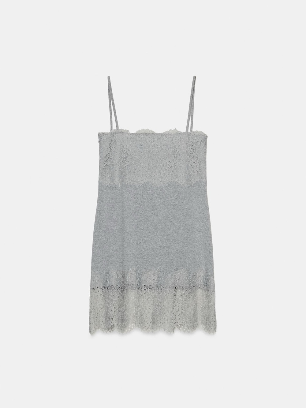Zara Sheer Lace Mini Dress